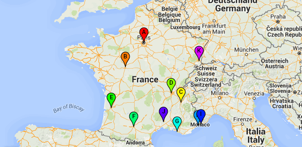 Tour de France pour la préservation des BUIS, du 2 octobre au 8 novembre 2015